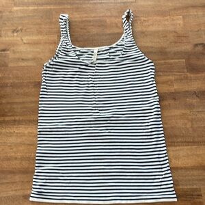 Babaton Blue and White striped tank